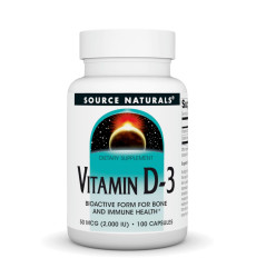 Vitamin D-3 2000 IU - 100 caps