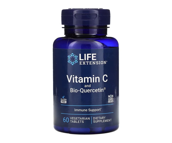 Vitamin C & Bio-Quercetin Phytosome - 60 vcaps