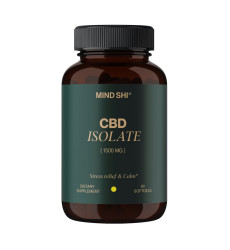 CBD Isolate 1500 mg - 60 softgels