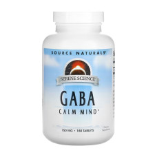 Serene Science® GABA 750 mg - 180 tabs
