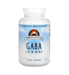 Serene Science® GABA 750 mg - 180 tabs