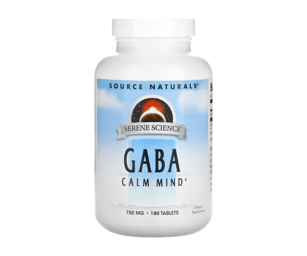 Serene Science® GABA 750 mg - 180 tabs