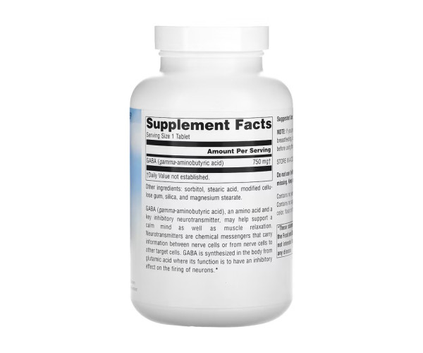 Serene Science® GABA 750 mg - 180 tabs