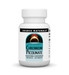 Chromium Picolinate 200 mcg Yeast Free - 60 tabs