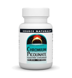 Chromium Picolinate 200 mcg Yeast Free - 120 tabs