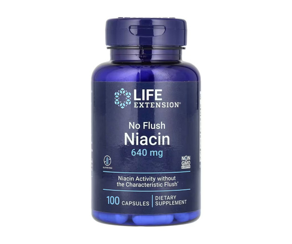 No Flush Niacin 640 mg - 100 caps