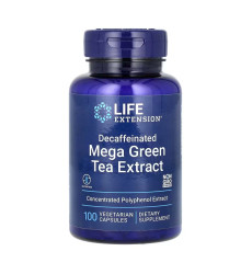 Decaffeinated Mega Green Tea Extract - 100 vcaps