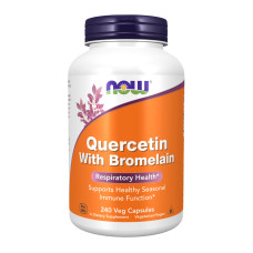Quercetin with Bromelain - 240 vcaps