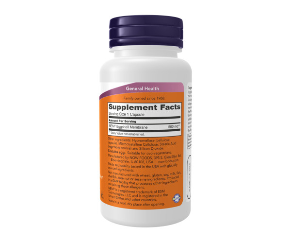 Eggshell Membrane 500mg - 60 caps