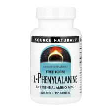 L-Phenylalanine 500mg - 100 tabs