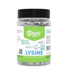 Lysine Mega caps 500mg - 120 caps