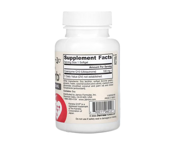 Co-Q10 100mg - 60 caps