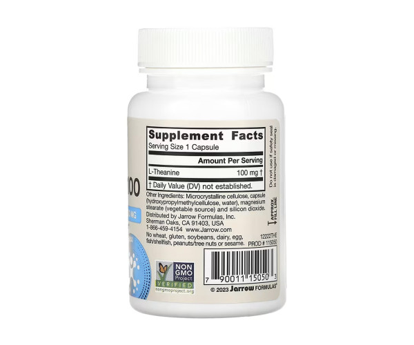 Theanine 100mg - 60 vcaps