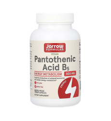 Pantothenic Acid 500mg - 100 vcaps