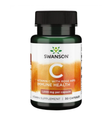 Vitamin C Rose Hips 1000mg - 30caps