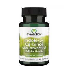 Indole-3-Carbinol with Resveratrol 200mg - 60 caps