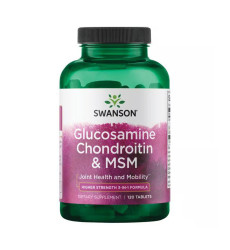 Glucosamine Chondroitin & Msm - Higher Strength - 120 tabs