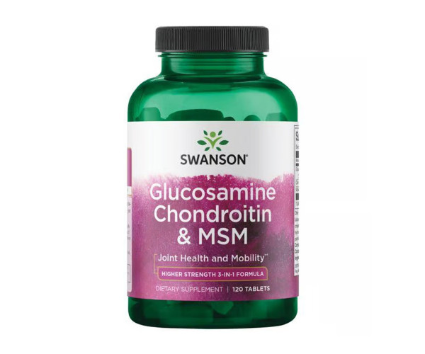 Glucosamine Chondroitin & Msm - Higher Strength - 120 tabs