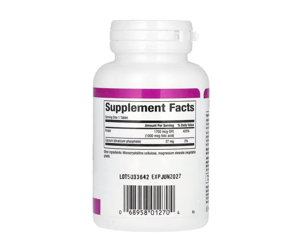 Folic Acid 1mg - 90 tabs