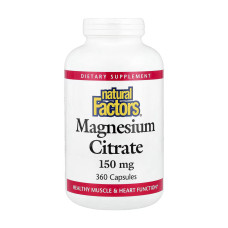 Magnesium Citrate 150mg - 360 caps