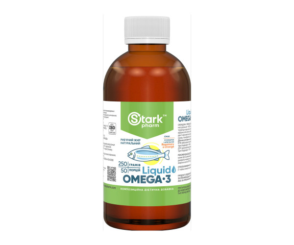 Stark Omega-3 - 250g Liquid Rasemary Orange