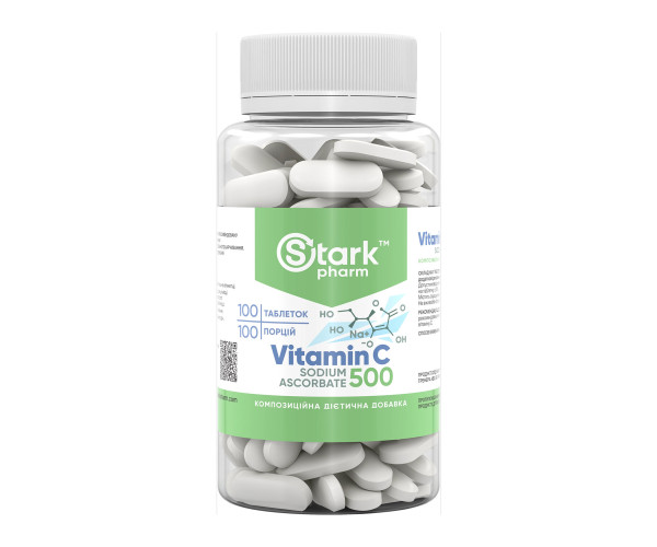 Stark Vitamin C Sodium Ascorbate 500mg - 100 tabs