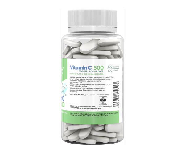 Stark Vitamin C Sodium Ascorbate 500mg - 100 tabs