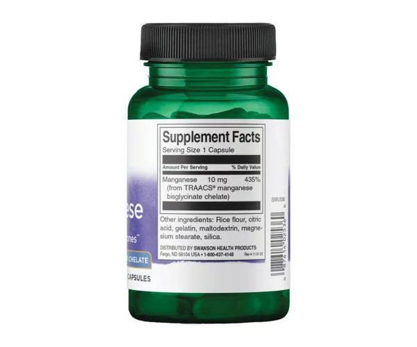 Albion Manganese 10mg - 180 caps