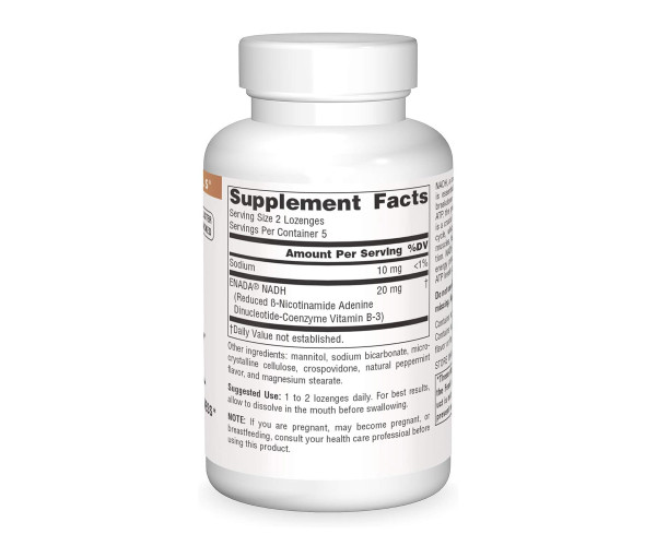 NADH 10mg Peppermint - 10 lozenges