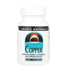 Copper 3mg - 120 caps