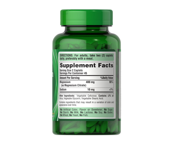 Magnesium Citrate 400mg - 90 caps