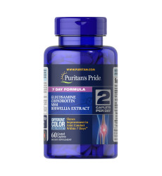 7 Day Formula Joint Soother® Glucosamine Chondroitin MSM & Boswellia - 60 caps