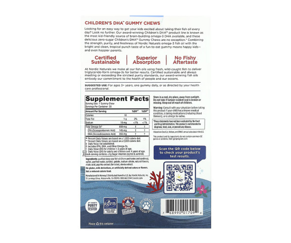Children's DHA - 30 Gummies