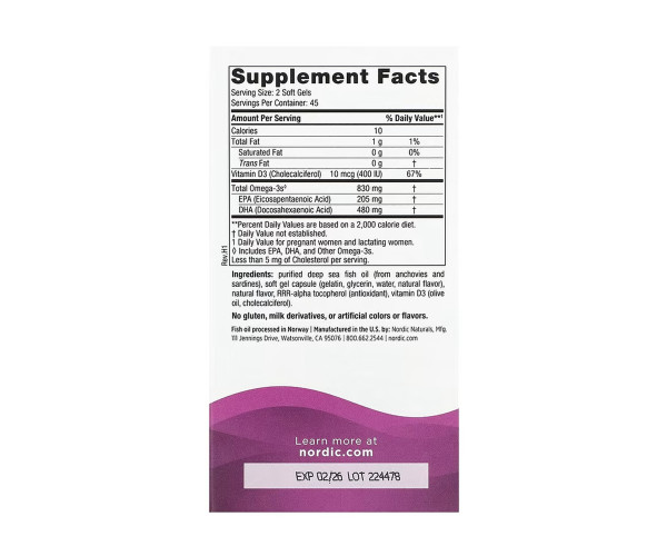 Prenatal DHA - 90 softgels Strawberry