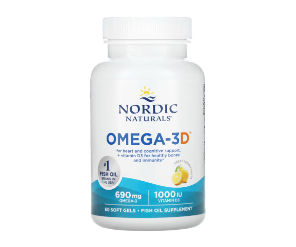 Omega-3D - 60 softgels