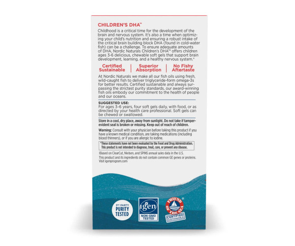 Children's DHA - 180 mini softgels