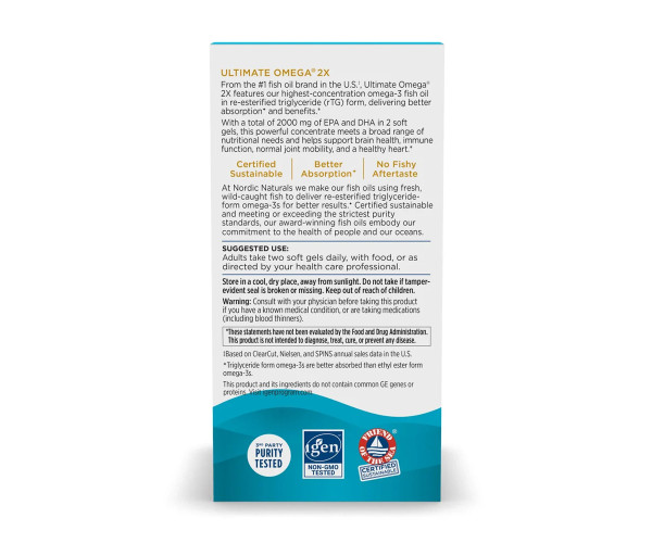 Ultimate Omega 2X - 90 softgels