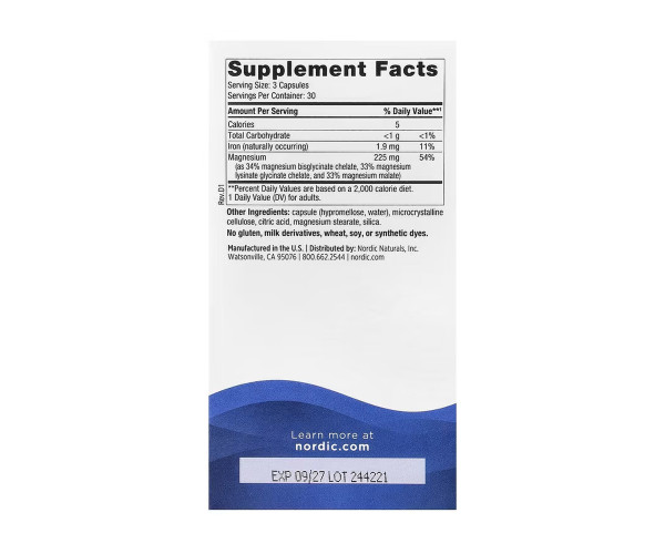 Magnesium Complex - 90 caps