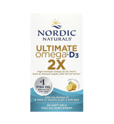 Ultimate Omega 2X D3 - 60 softgels