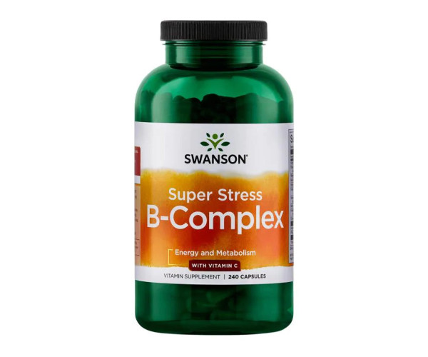 Super Stress B-Complex with Vitamin C - 240 caps