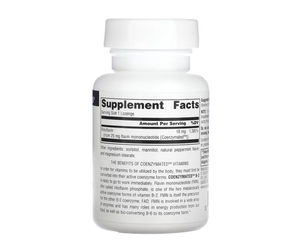 Coenzymated™ B-2 25 mg Peppermint - 60 lozenges