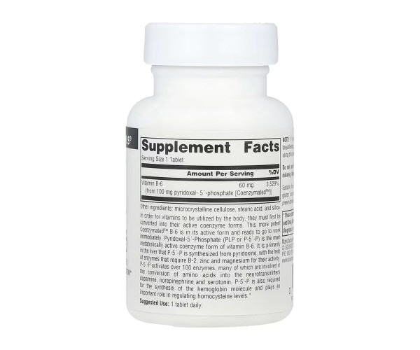 Coenzymated™ Vitamin B-6 100 mg - 60 tabs
