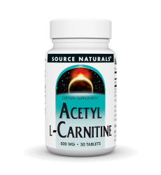 Acetyl L-Carnitine 500 mg - 30 tabs