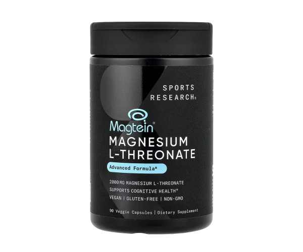Magnesium L-Threonate 2000mg - 90 veggie capsules