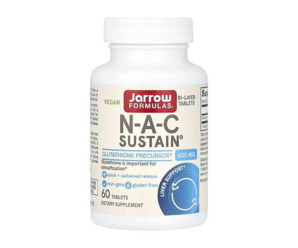 N-A-C Sustain® 600 mg - 60 caps