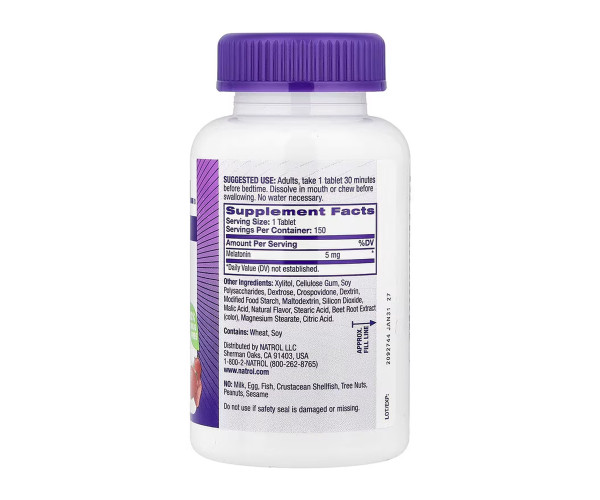 Melatonin 5mg - 150 tabs