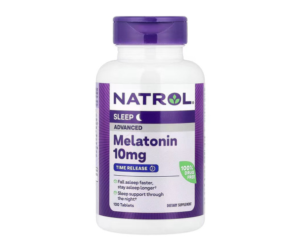 Advanced Sleep Melatonin 10mg - 100 tabs