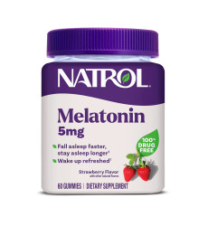 Melatonin 5mg - 60 gummies
