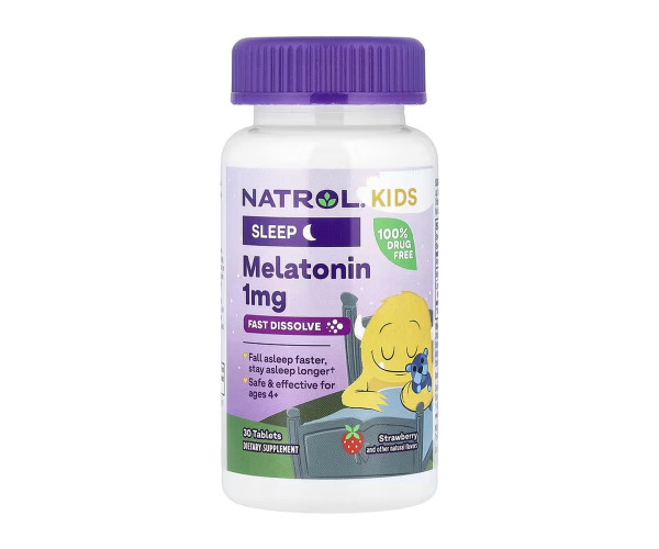 Kids Melatonin 1mg - 30 tabs