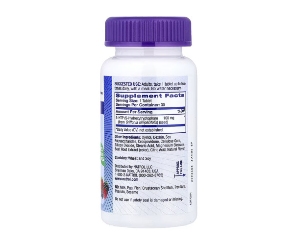 5-HTP 100mg Fast Dissolve - 30 tabs